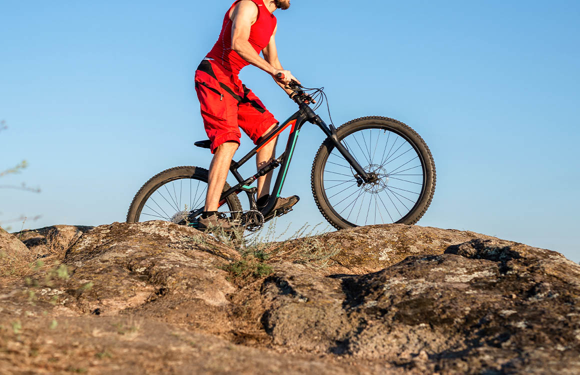 Mountain bike saddle